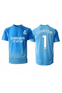 Fotbalové Dres Real Madrid Thibaut Courtois #1 Brankářské Domácí Oblečení 2025-26 Krátký Rukáv